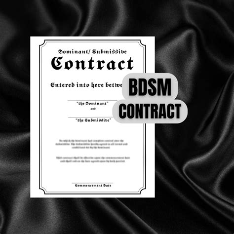 dom sub contract